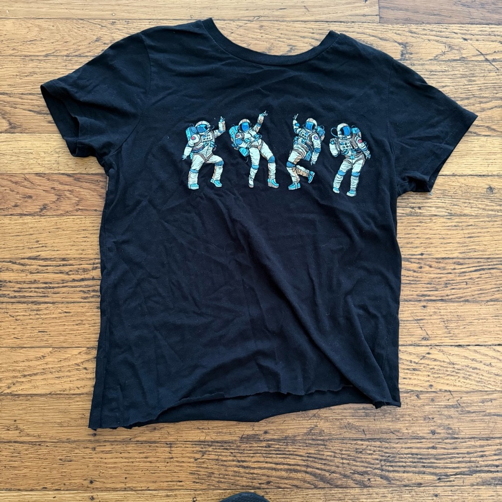 Wild Things Women's Black and White T-shirt